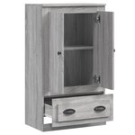 vidaXL Buffet haut sonoma gris 60x35 5x103 5 cm bois d'ingénierie
