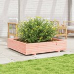vidaXL Jardinière 110x110x26 5 cm bois massif de douglas
