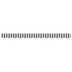 vidaXL Bande de auvent Anthracite et blanc 2.3 x 0.2 m Toile