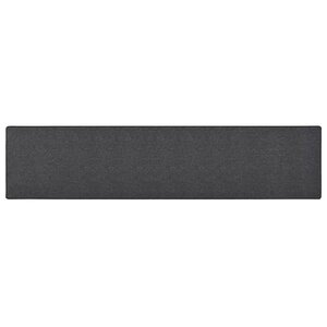 vidaXL Tapis de couloir Anthracite 80x400 cm