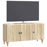 vidaXL Meuble TV Chêne Sonoma 99 x 34 5 x 50 cm Bois d'ingénierie