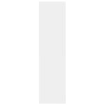 vidaXL Meuble TV mural Blanc 37x37x142 5 cm Bois d’ingénierie