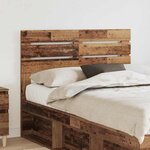 vidaXL Tête de lit Bois Ancien 120 cm Bois d'ingénierie