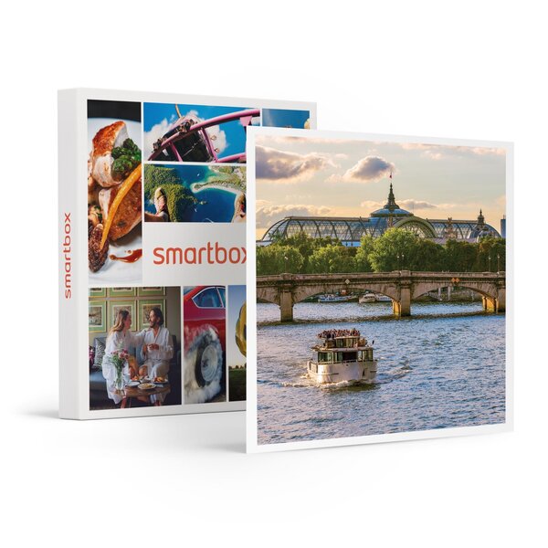 SMARTBOX - Coffret Cadeau Croisière guidée d’1h en vedette sur la Seine pour 2 adultes et 1 enfant -  Sport & Aventure
