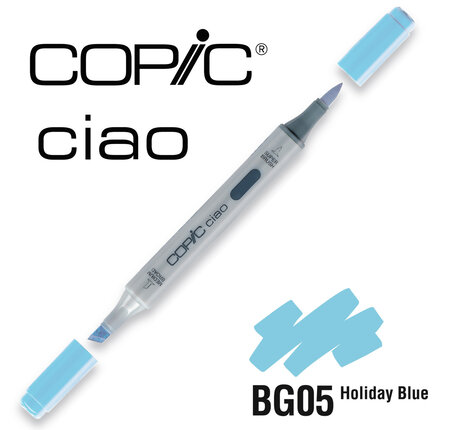 Marqueur à l'alcool Copic Ciao BG05 Holiday Blue