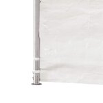 vidaXL Belvédère avec toit blanc 2 28x2 23x2 69 m polyéthylène