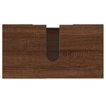 vidaXL Armoire de bain Chêne marron 60x32x53 5 cm Bois d'ingénierie