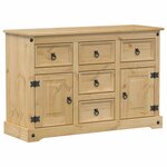 vidaXL Buffet Corona 112x40x75 cm bois massif de pin