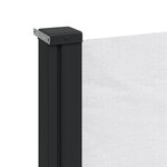 vidaXL Auvent latéral rétractable blanc 140x600 cm