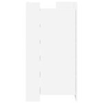 vidaXL Armoire à chaussures blanc 52x37 5x100 cm bois d'ingénierie