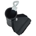 vidaXL Pinces à parasol pour balcon 2 Pièces 25-38 mm acier