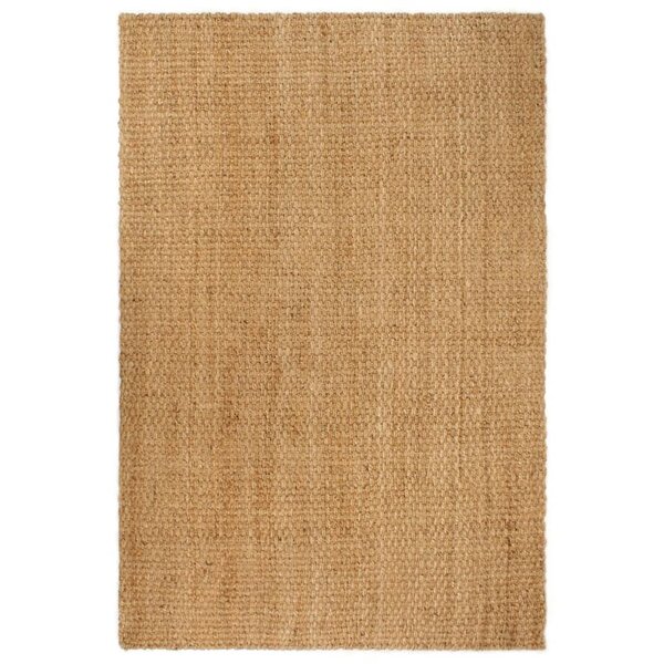 vidaXL Tapis rectangulaire Naturel 80x160 cm Jute