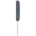 vidaXL Tête de Lit en Velours Argyle Gris foncé 140 cm Velours