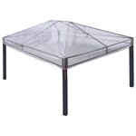 vidaXL Remplacement de housse de gazebo Transparent 400 x 300 x 32 cm