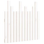 vidaXL Tête de lit murale Blanc 82 5x3x80 cm Bois massif de pin
