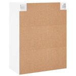 vidaXL Armoire murale blanc 69 5x34x90 cm
