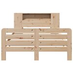 vidaXL Cadre de lit sans matelas 150x200 cm bois de pin massif