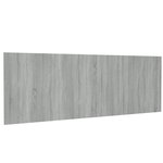 vidaXL Tête de lit murale Sonoma gris 240x1 5x80 cm Bois d'ingénierie