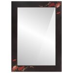 vidaXL Miroir Montage mural Multicolore 70 x 50 x 3 cm Verre