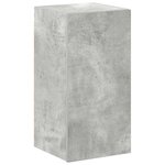 vidaXL Ensemble de meubles TV 4 Pièces Gris béton Bois d'ingénierie