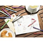 Stylo feutre pointMax pointe moyenne 0.8mm Rose Foncé x 10 STABILO