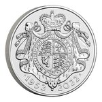 Pièce de monnaie 5 Pounds Royaume-Uni Jubilé de Platine 2022 BU
