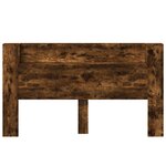 vidaXL Tête de lit Chêne fumé 180 x 16 5 x 103 5 cm Bois d'ingénierie