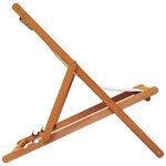 vidaXL Chaises de plage pliables lot de 2 multicolore tissu