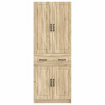 vidaXL Ensemble de Meubles 2 Pièces Chêne Sonoma Bois d'ingénierie