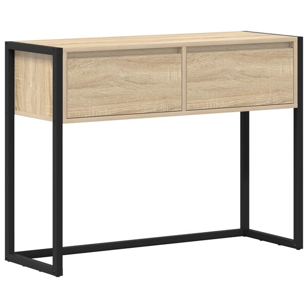 vidaXL Table d'appoint Sonoma 100 x 36 x 75 cm Bois d'ingénierie