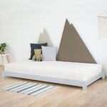 Lit enfant TEENY 90 x 160 gris clair