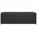 vidaXL Housse pour mobilier d'extérieur Noir 300 x 140 x 90 cm 210D
