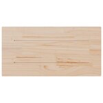 vidaXL Dessus de table 2 Pièces 70x35x2 5cm rectangulaire bois pin massif