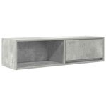 vidaXL Meubles TV 2 Pièces gris béton 100x31x25 5 cm bois d'ingénierie