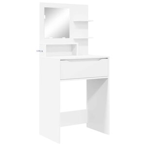 vidaXL Tables de maquillage pour chambre Blanc 80 x 39 6 x 135 cm