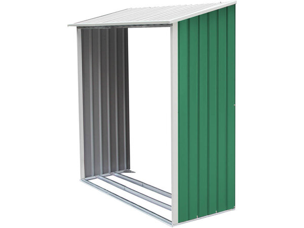 Option abri bûches pour abri de jardin "ROSAS" 4.07 M²