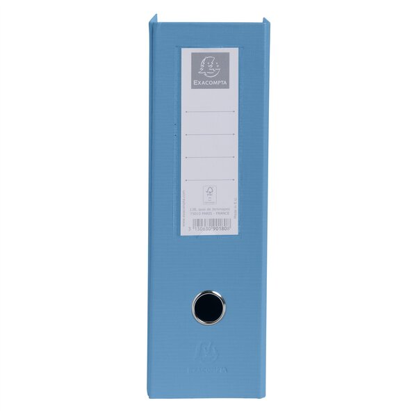 Porte-revues PP - Dos 100mm - livrés à plat - 23x31cm - Couleurs assorties x 10 EXACOMPTA