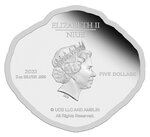 Pièce de monnaie en Argent 5 Dollars g 62.2 (2 oz) Millésime 2022 ET