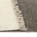 vidaXL Tapis Kilim Coton 200 x 290 cm Taupe