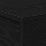vidaXL Table Basse Chêne noir 90 x 44.5 x 45 cm Bois d'ingénierie