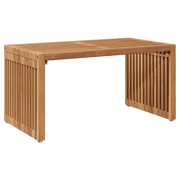 vidaXL Table d'appoint de jardin Marron 70 x 37.5 x 35.5 cm