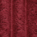vidaXL Jeté Rouge Bordeaux 240 x 220 cm Toison