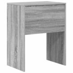 vidaXL Bureau Sonoma gris 60 x 40 x 76 cm Bois d'ingénierie