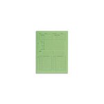 Paquet 25 chemises Avocat Imprimées Procédure 265g Vert x 5 EXACOMPTA