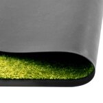 vidaXL Paillasson lavable Vert 90x150 cm
