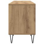 vidaXL Meuble TV chêne artisanal 150x30x44 5 cm bois d'ingénierie