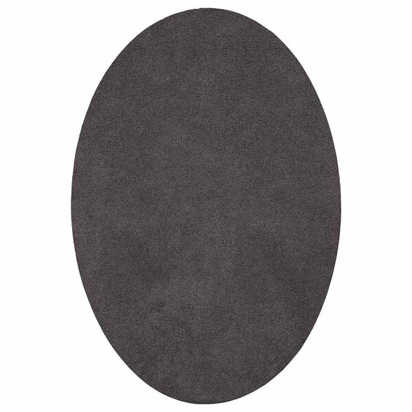 vidaXL Tapis HUARTE Anthracite 140 x 200 cm Polyester