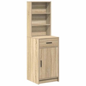 vidaXL Haut Armoire Chêne sonoma 40 x 40 5 x 135 cm Bois d'ingénierie