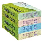 Ramette papier couleur recyclé clairefontaine evercolor a4 80 gr - 500 feuilles - bleu clair - lot de 5