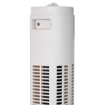 Tristar ventilateur tour ve-5962 35 w 75 cm blanc